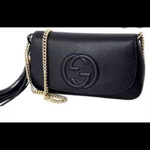 Gucci Soho Gold Chain Crossbody Medium